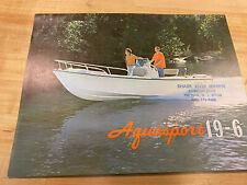 Aquasport 19-6 Offshore Fishing Boat Brochure