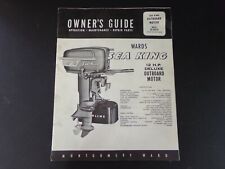 Montgomery Wards Sea King Outboard Motor Owners Guide Maintenance Repair