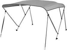 Msc Standard 3 Bow Bimini Boat Top Cover With Rear Support Pole And Storage Boot