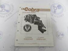 984420 1986 Omc Cobra Stern Drive Parts Catalog 2.5l-3.0l