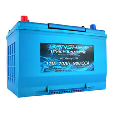 Deep Cycle Lithium-ion True Marine Dual Terminal Battery With Emergency Start