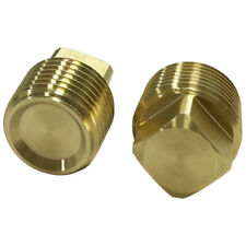 12 Npt Solid Brass Boat Hull Spare Garboard Drain Plug-2 Pack