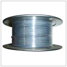 732 X 500 Ft Galvanized Aircraft Cable 7x19 Dog Run Guide Wire Rigging Fence