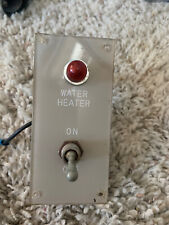 Chris Craft Vintage Boat Water Heater Switch Tag Red Light Switches Marine Usa