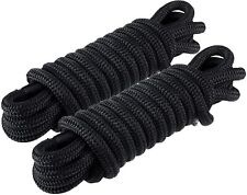 2 Pack 12 25 Ft Double Braided Nylon Boat Anchor Rope Dock Line Mooring Rope