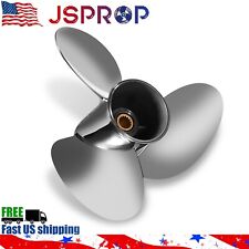 Oem 14 14x18 Boat Propeller Fit Yamaha Engines 130-300hp 15 Tooth 3 Blades Rh