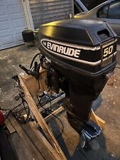 Evinrude 50hp Outboard With All Controls