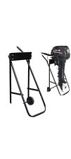 Heavy Duty Outboard Boat Motor Stand Carrier Cart Dolly Trolley Transport 154lbs