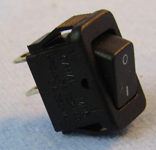 Philmore 30-872 Spst Off-on Black Micro Snap-in Rocker Switch 6a125v