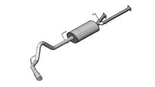 Corsa Performance 24916 Sport Cat-back Exhaust System Fits 11-19 Tundra