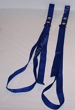 Blue Straps Adjustable Boat Fender Bumper Pair New Docking Utility Made In Usa