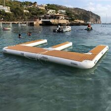 Inflatable Pvc Floating Fishing Platform Jet Ski Dock Pier New
