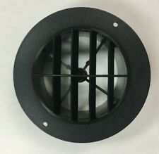4 Black Round Rotaire 5 12 Face Grille Heat Ac Air Duct Outlet Vent 3840bk Rv