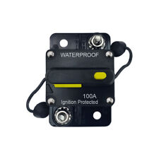 100a Circuit Breaker W Reset Waterproof For Auto Trailer Truck Rv Marine Audio