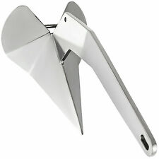 Boat 316 Stainless Steel Triangle Anchor 7kg Deltawing Style Anchor Heavy Duty