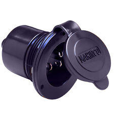 Marinco 150bbi Marine On Board Charger Inlet 15a Black