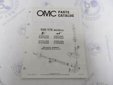 397298 Omc Evinrude Johnson 150175 Hp Outboard Parts Catalog 1986
