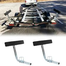 Boat Trailer 2 Side Guide Bunk Board Guide-on Carpeted Kit W Hardware