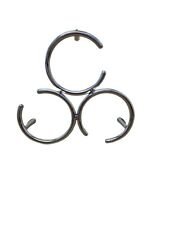 King Marine 3 Ring Triangle Drink Holder  Part 88006-1 Mounts Above Deck