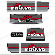 Mercruiser 1986-1998 Bravo One Decals