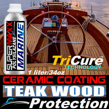 Teak Wood Lumber Boat Wood Sealer Ceramic Coating Long Lasting Finish Protection