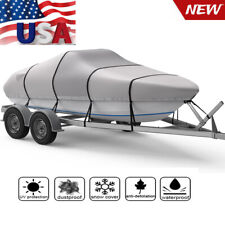 1200d Bass Boat Cover Trailerable Marine Grade Waterproof Boat Cover Fits V-hull