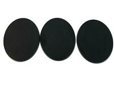 Lot Of 3 Large Oval Bases 120mm X 92mm For Warhammer 40k Aos Games Gw Riptide