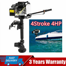 4 Stroke 4.0 Jet Pump 4hp Outboard Motor Motor Heavy Duty Boat Gas Engine 55cc