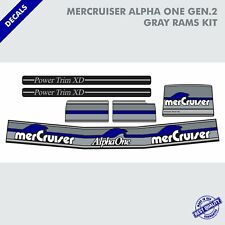 2016 Mercruiser Alpha One Gen.2 Complete Decals Kit Gray Rams Sticker Set80