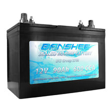 Banshee Marine Startingdeep Cycle Dual Terminal Sealed Agm Battery Bci No. 27