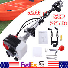 2.3hp 2stroke 52cc Outboard Motor Boat Engine Wair Cooling System 8500rmin Us