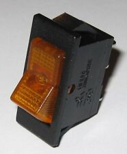 Swann Industries Illuminated Rocker Switch - Spst - 125v 15a - Lighted Amber