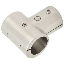 Stainless Steel Boat Hand Rail Fitting Heavy Duty 90 Degree Tee Split Connector