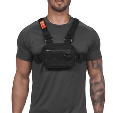 Chest Rig Bag For Waist Bag Running Streetwear Functional Chest Mobile Phone Bag