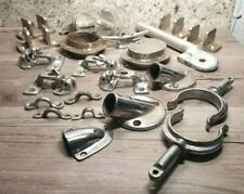 Reclaimed Assorted Stainless Aluminum Boat Marine Deck Railing Hardware Parts