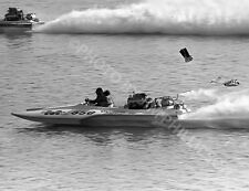 Drag Racing Drag Boat Photo Top Fuel Hydro Menkins Special Turlock 1977