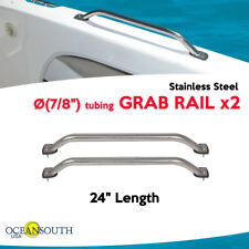 Oceansouth Two Boat Grab Rails 24 X 78 Stainless Steel