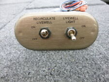 Crestliner Boat Timer Livewell Switch Panel And Light Switch Lund Lowe Tracker