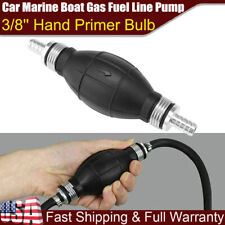 38 Hand Primer Bulb Outboard Car Marine Boat Gas Fuel Line Pump All Fuels Us