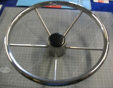 Vintage 1969 Owens Steering Wheel 15 5 Spoke Stainless Steel Fresh Water Boat