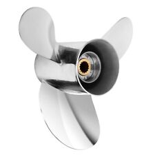 13.5x14 Stainless Steel Boat Propeller Fit Yamaha Engines 15 Spline Tooth Rh