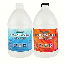 Crystal Clear Epoxy For Bar Tops Tables Crafts Jewelry Castings-1 Gallon Kit