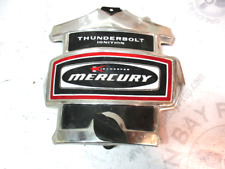 Mercury Kiekhaefer Thunderbolt Ignition Blackred Front Cowl Cover Plaque