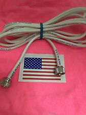 Vhf Marine Radio 5 Ft Coaxial Antenna Cable Assembly For Boats  Made In Usa