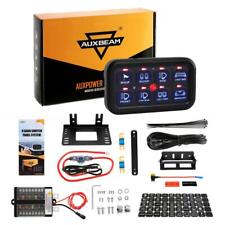 Auxbeam 8 Gang Switch Panel Led Light Bar Electronic Relay System Offroad Boat