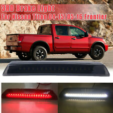 For 05-15 Frontiertitan Smoke Housing Rear 3rdthird Brakestop Red Led Light