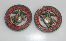 2 Pieces-us Marine Corps Challenge Coin Semper Usmc Marine