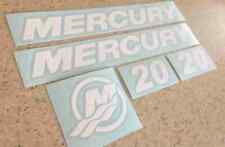 Mercury Vintage Outboard Motor 20 Hp Decal Kit Free Ship Free Fish Decal