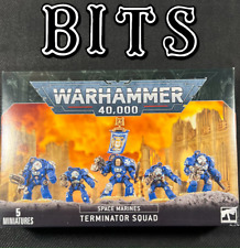 Bits Space Marine Terminator Squad Adeptus Astartes Warhammer 40k Ultramarines
