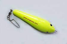 Offshore Fishing Lure Teaser Bowling Pin 7 Rigged - Chartreuse
